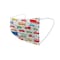 Wecare Kids Disposable Face Mask, 3, Party Collection Print, Kids, 50 PK WMN100089 - alternate 8