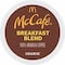 Mccaf e K-Cup Breakfast Blend Coffee, Compatible with Keurig Brewer, Light, K-Cup, 24PK 5000358127 - alternate 2
