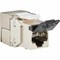 Eaton Tripp Lite Series Cat8 STP Shielded Tool-Free Keystone Jack, 568A/568B, TAA N238-SHC8-TF-1 - alternate 1