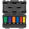 Klein Tools Coated Socket Set, 12-Point, 6-Piece 66033 - alternate 1