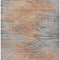 Homeroots 5' X 8' Salmon Gray And Charcoal Abstract Washable Indoor Outdoor Area Rug 587177 - alternate 4