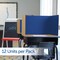 Flipside 18 x 48 Study Carrel Blue Corrugated Pack of 12 61846-12 - alternate 7