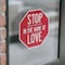 Signmission Stop In the Name of Love, 6 inch X 6 inch, Vinyl Decal, 2PK OC-D-2PACK-6-290 - alternate 3