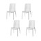 Lagoon Rue Resin Stackable Rattan Style Dining Chairs, 4PK 7025W8-SSLGS - alternate 1