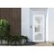 Vdomdoors Front Exterior Prehung FiberGlass Door Frosted Glass / Manux 8552 White Silk / Transom Window / Off MANUX8552EXD-WS-W36 x H80+14-RH - alternate 3