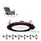 Nuwatt 4 Inch 2 Hour Black Trim Fire Rated Recessed Lighting, Canless LED Lights 2700K-5000K, 900LM, 6PK NW-P-DL-4-12W-5CT-FR-BLK-6P - alternate 1