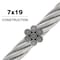 Hyw Products 7x19 Galvanized Wire Rope 5/16'' 250ft 3516719-250 - alternate 2