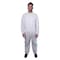 Vguard Microporous Coverall, 60gsm, White, Elastic Wrists & Ankles, L, 25PK BC28B13 - alternate 1
