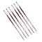 Da Vinci COLLEGE Student Brush, Synthetic, Acrylic & Oil, Flat, Series 8740, Size 6, 6PK VA-8740_6 - alternate 3