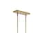 Jonathan Y Anna 38.5" Linear 5-light Metal/Glass LED Pendant, Brass Gold JYL7414C - alternate 8
