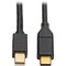 Eaton EATON USB-C To Mini Displayport Active Adapter Cable (m/m), 4k 60 Hz, Black, 6 Ft U444-006-MDP - alternate 1