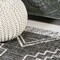 Jonathan Y Marokko Diamond Tribal Medallion Black/Ivory 2 ft. x 10 ft. Indoor/Outdoor Runner Rug SMB127F-210 - alternate 7