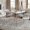 Flash Furniture 34.25 W, 34.25 L, 29.5 H, Metal, Plastic, Plastic: Polyethylene Top, Granite White 5-DAD-YCZ-86-GG - alternate 9