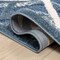 Jonathan Y Flora Abstract Bold Mandala High-Low Dark Blue/Cream 8 ft. x 10 ft. Indoor/Outdoor Area Rug AMC112E-8 - alternate 3