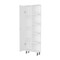 Homeroots 63in White Wood Single Door Pantry Or Storage Closet 552294 - alternate 3