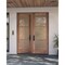 Doornmore G103, 74.5" x 98" ( 2x36" Door) Left Hand, Mahogany SDL 3 Lite Exterior Door G103-SW-3696_2_LI - alternate 1