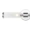 Jonathan Y Cecil 23" 2-Light Tall Cylinder Iron/Striped Glass Modern Mid-Century LED Vanity, Chrome JYL3538A - alternate 7