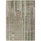 Homeroots 3' X 5' Taupe And Dark Gray Striped Washable Indoor Outdoor Area Rug 602815 - alternate 5