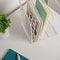 Martha Stewart Brody Acrylic 3 Section File Holder Office Desktop Organizer, 8.5 x 6.5 GS-TS007-CLR-MS - alternate 3