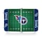 Picnic Time Family Of Brands Tennessee Titans - Concert Table Mini Portable Table, (Charcoal Wood Grain) 843-00-141-314-2 - alternate 2