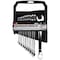 Performance Tool 11 pc. Metric Combination Wrench Set, Chrome Vanadium, Storage Rack W1062 - alternate 2