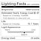 Luxrite A23 LED Light Bulb, 33 Watt, E26 Base Bulb, 4000 Lumens, Dimmable, 5000K Bright White, 2PK LR21459 - alternate 6