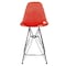 Leisuremod Cresco Acrylic Barstool - Modern ABS Plastic Counter Stool with Steel Legs & Footrest, 2PK CRBL-30TR2 - alternate 7