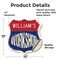 Signmission William's Workshop, 12 Inch X 12 Inch, Vinyl Decal SHI-D-12-489-WILLIAM - alternate 3
