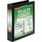 Cardinal Xtralife ClearVue Locking SlantD Binders, Black CRD26311 - alternate 1