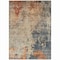 Homeroots 5' X 8' Khaki Gray And Copper Abstract Washable Indoor Outdoor Area Rug 606111 - alternate 6