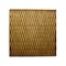 Homeroots 1 x 24 x 24 Gold Metallic Ridge - Wall Art Wood Wall Art 274793 - alternate 3