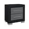 Global Furniture Usa Contemporary Emma Black/Grey Nightstand EMMA-BLACK/GREY-NS - alternate 3