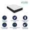 Flash Furniture Dream Cooling Gel 12in. Foam and Pocket Spring Hybrid Mattress, Queen Mattress in a Box BS-E230P-R-Q-12-C-BK-GG - alternate 4