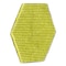 Scotch-Brite Dual Purpose Scour Pad, 5" x 5", Gray/Yellow, PK15 96HEX - alternate 5