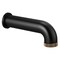 Brizo Litze Litze Diverter Tub Spout Matte Black/Luxe Gold RP81437BLGL - alternate 2