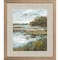 Homeroots Riverside View Watercolor Waterscape Distressed Frame Wall Art 558344 - alternate 4