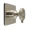 Kingston Brass Single-Handle Three-Way Diverter Valve with Square Trim Kit, Brushed Nickel KS3048RX - alternate 1