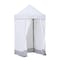 Sunjoy Cabana 4 ft x 4 ft Grey Pop-Up Canopy Tent, Outdoor Instant Pop-Up Gazebo, Portable Changing Tent A109010200 - alternate 1