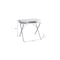 Homeroots 32" White and Silver Computer Desk 333371 - alternate 3