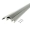 M-D Building Products 3-3/4 in. x 1-1/8 in. x 36 in. Silver Aluminum and Vinyl Heavy-Duty High-Profile Threshold 08029 - alternate 6