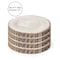 Vintiquewise Barky Natural Wood Slabs Rustic Ornament Slice Tray Table Charger 10 set of 4 QI003847-10.4 - alternate 1