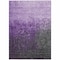 Homeroots 3' X 5' Purple And Dark Gray Ombre Washable Indoor Outdoor Area Rug 602893 - alternate 6