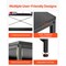 Vevor L-Shaped Computer Desk 59-inch Reversible Gaming Desk 4 Woodern Drawers DX0202-C250335D-01 - alternate 8