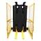 Vestil Steel Portable Pallet Inverter With Cage 32-76 IN. Fork Opening 3,000 Lb. Cap, Yellow/Black PI-P-SL-3276-PRSR - alternate 5