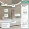 Hansgrohe Tecturis S Single-Hole Fine 240, 1.2 GPM in Brushed Nickel 73372821 - alternate 4