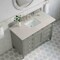 James Martin Vanities Brittany 48" Single Vanity, Urban Gray, w/ 3 CM Siberian Silestone Top 650-V48-UGR-3SFR - alternate 6