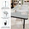 Flash Furniture Commercial Adjustable Height Rectangular Activity Table - Locking Casters-Gray XU-A2460-REC-GY-T-P-CAS-GG - alternate 8