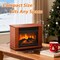 Edendirect 1500W Electric Heater with Realistic Flame Effect & Dual Control System ZR-FP401M-W - alternate 4