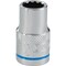 Channellock 1/2'' Drive 12 mm 12-Point Shallow Metric Socket 397628 - alternate 1