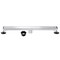 Kingston Brass 48-Inch Stainless Steel Linear Shower Drain with Reversible Tile Insert and Flat Grate BSF4821 - alternate 1